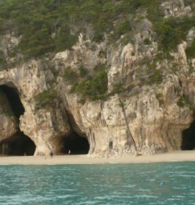 Pláž Cala Luna Sardinie
