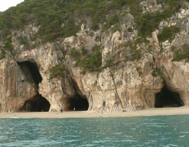 Pláž Cala Luna Sardinie