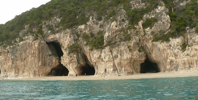 Pláž Cala Luna Sardinie