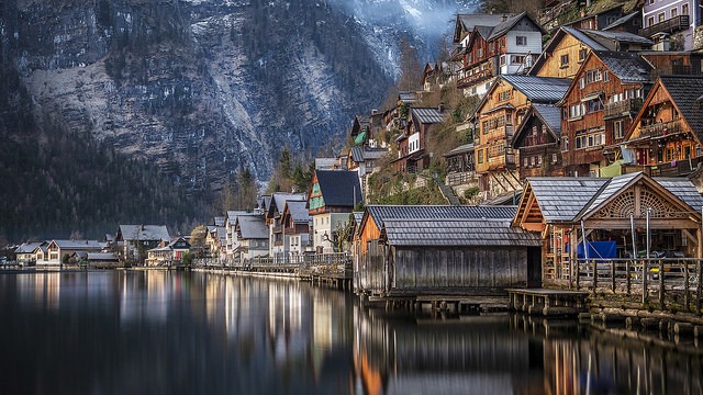 Městečko Hallstatt