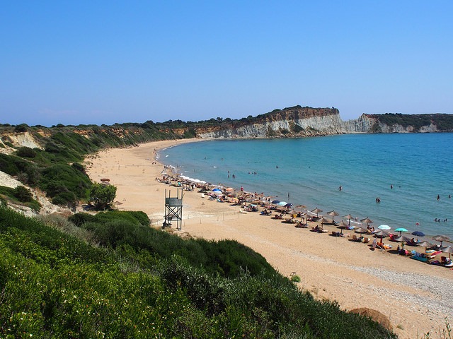 Pláž Gerakas Beach, Zakynthos