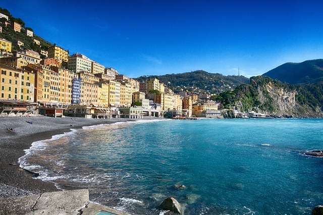 camogli beach