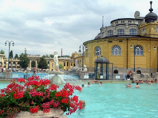 Lázně Széchenyi v Budapešti
