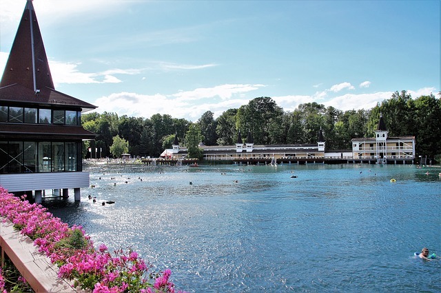 Termální jezero Hevíz