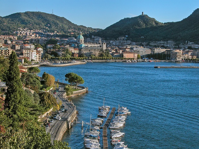 Jezero Como, Itálie