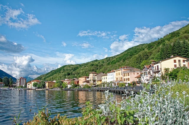 Jezero Lugano, Itálie