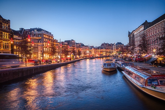 kanály Amsterdam, Nizozemsko