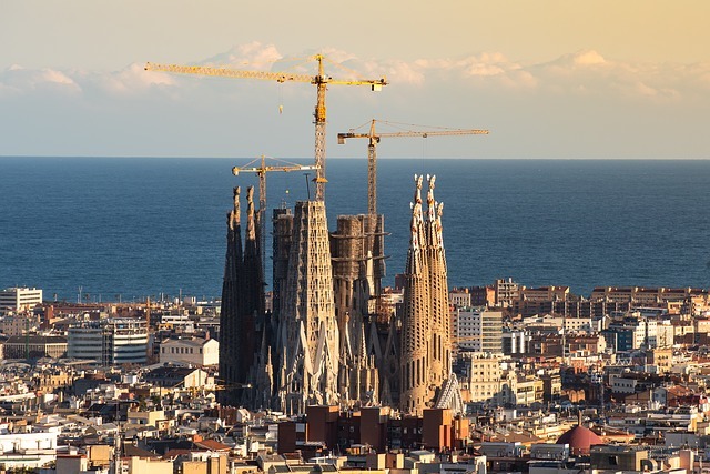 Sagrada Familia, Barcelona, Španělsko