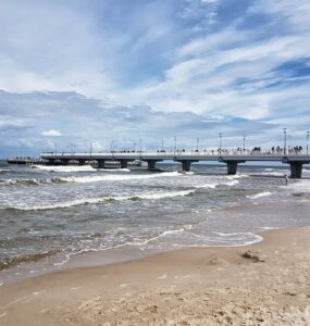 Kolobrzeg Beach, Polsko