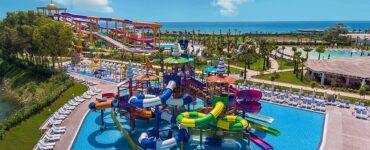 Turecko - hotel s aquaparkem a tobogány