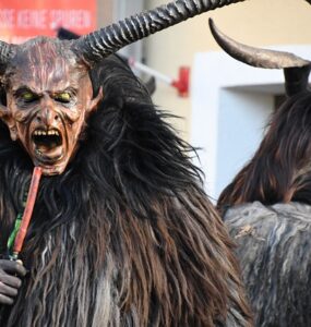 Krampus čerti Rakousko