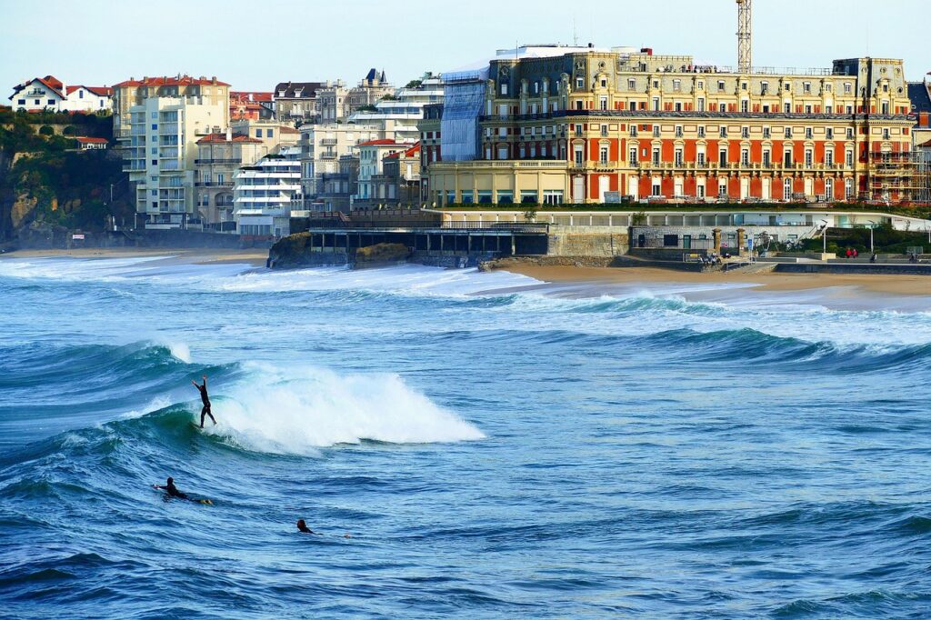 La Grande Plage, Biarritz, Francie