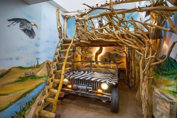 Pohádkové ubytování pro děti