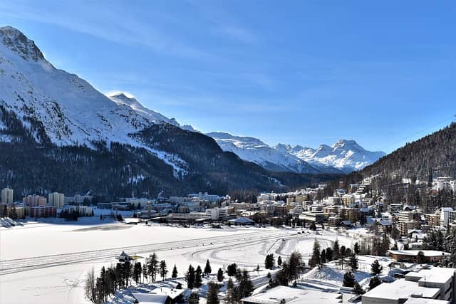 St Moritz, Švýcarsko