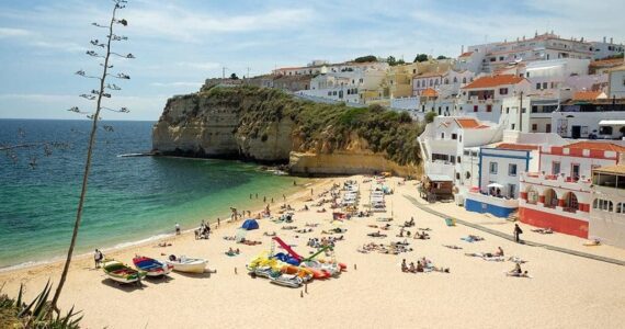 Pobřeží a historie Portugalska