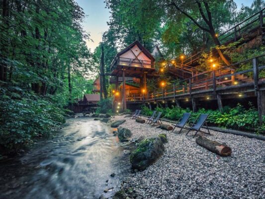 Garden Village Bled Glamping Slovinsko