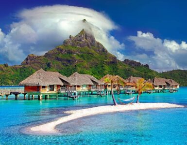 Bora Bora ve Francouzské Polynésii