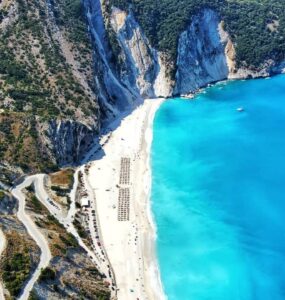 Kefalonia, Řecko, Myrtos Beach