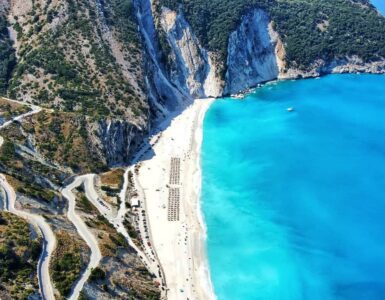 Kefalonia, Řecko, Myrtos Beach