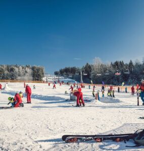 Skiareál Lipno pro děti
