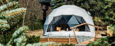 Ubytování v bublině - Glamping Bahenec