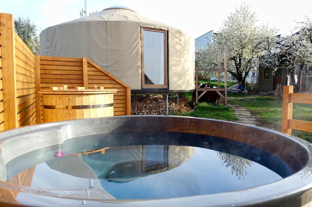 Romantická jurta s wellness Pohoda Relax