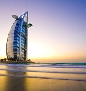 hotel Burj al arab, ikona Instagramu