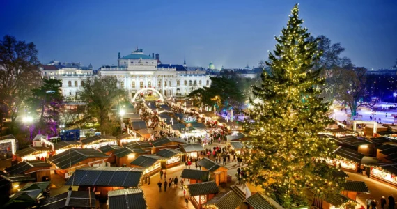 Vánoční trhy Vídeň