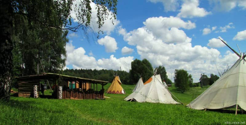 Indiánská vesnička Rosehill