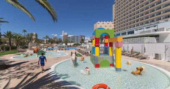 hotely na Mallorce s aquaparkem a tobogány