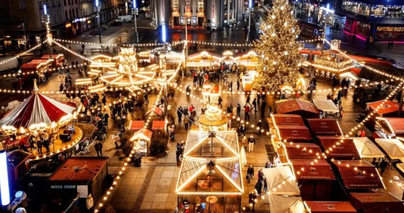 Vánoční trhy Katowice