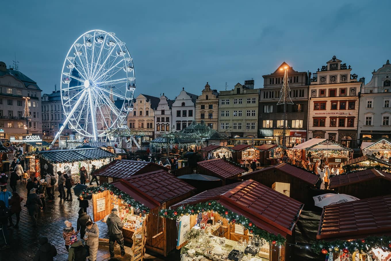 Vánoční trhy Plzeň